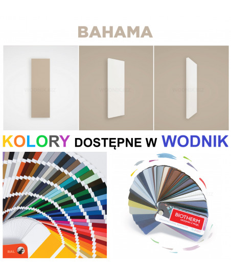Grzejnik łazienkowy Biotherm Bahama